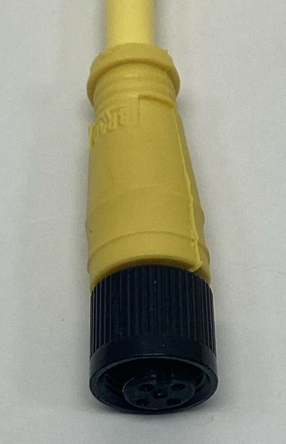 Brad Harrison 1200661744 4-Pole Male / Female Straight Cable, 8-Meters, M12