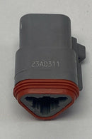 Deutsch DT06-3S Male 3-Way Plug Connector Housing (No Pins or Wedges Lot of 25)-7