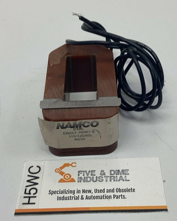 Namco EB551-76087-S Industrial Coil 110/120 VAC