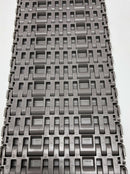 Rexnord HP7705-6 MTW 6" Wide MatTop Chain 10 Ft. Gray Straight Running-5