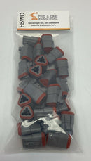 Deutsch DT06-3S Male 3-Way Plug Connector Housing (No Pins or Wedges Lot of 25)-1