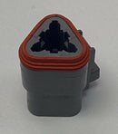 Deutsch DT06-3S Male 3-Way Plug Connector Housing (No Pins or Wedges Lot of 25)-4