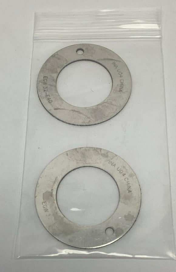 INA EGW32-E40 Thrust Washer 32mm ID x 54mm OD x 1.5mm Width (2-Pack)