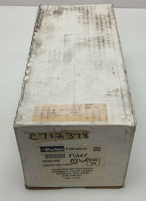 Parker 932670Q Hydraulic Filter Element