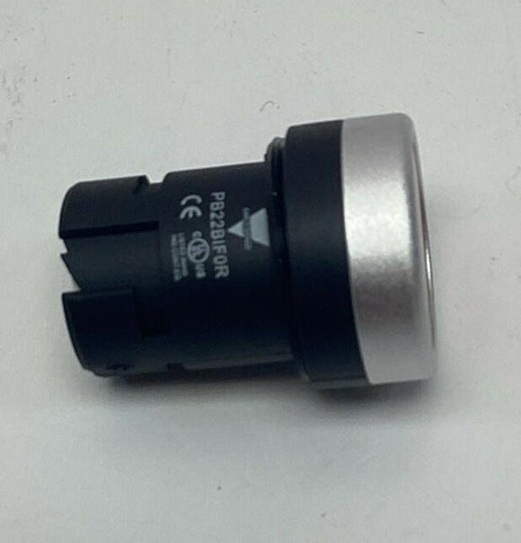 Carlo Gavazzi PB22BIF0R Red Pushbutton, 22mm 10A, 48-220 Volts