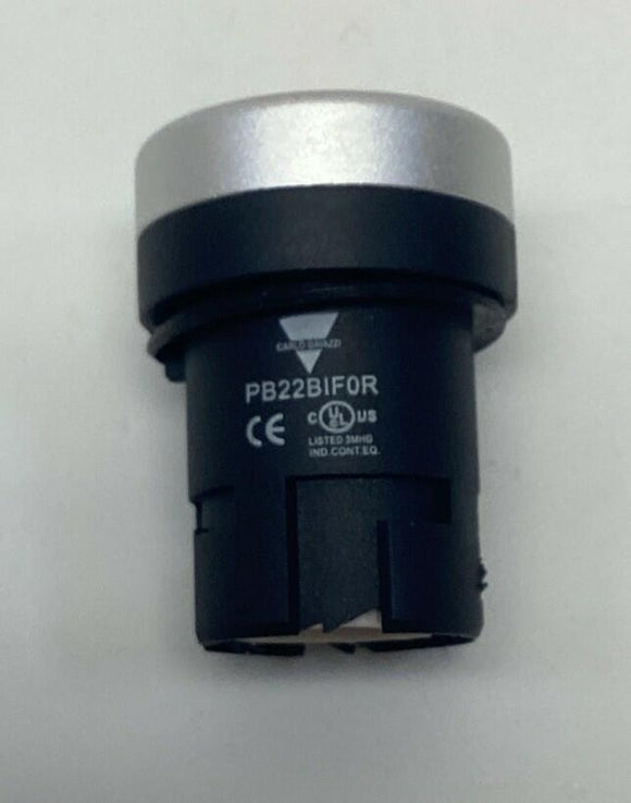 Carlo Gavazzi PB22BIF0R Red Pushbutton, 22mm 10A, 48-220 Volts