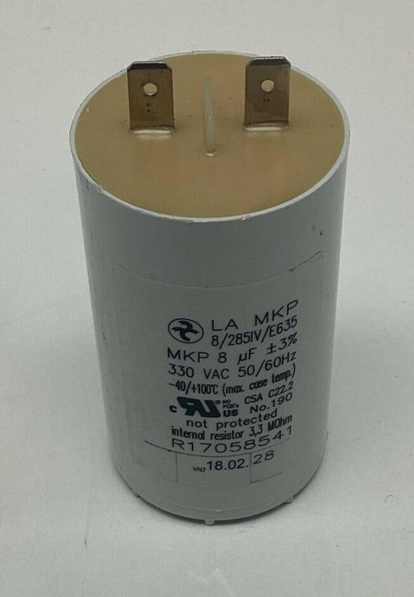 MKP R17058541 8uf Capacitor 330 VAC 50/60Hz (Lot of 3)