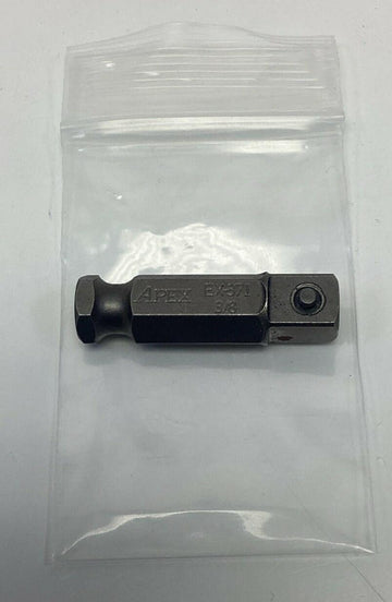Apex EX-371 7/16" Hex Drive 3/8" Square Male Power Drive Extension - 0