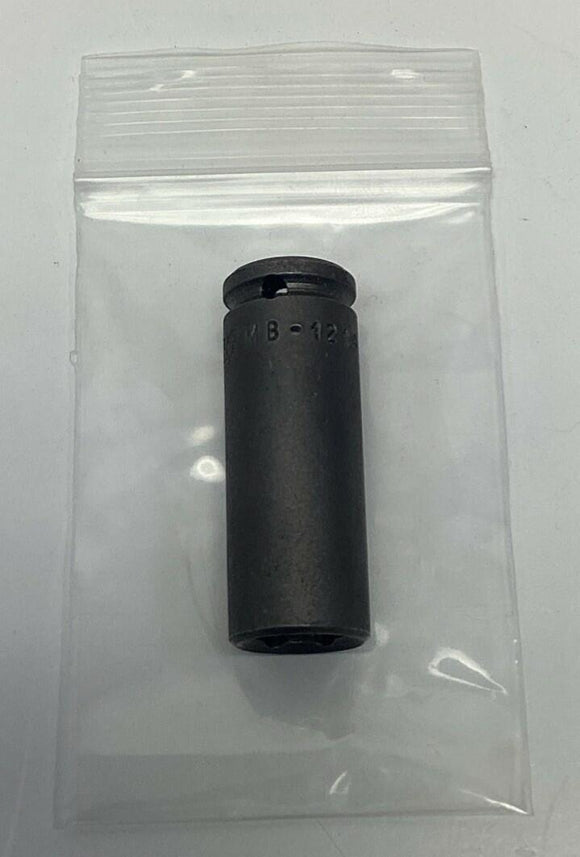 Apex MB-1214 7/16" 6-Point Magnetic 1/4" Drive Long Impact Socket
