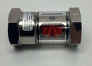 Erdco 11687672 WR1-015GMG See-Flow Meter 232 PSI Max, 212°F 1/2" NPT-5