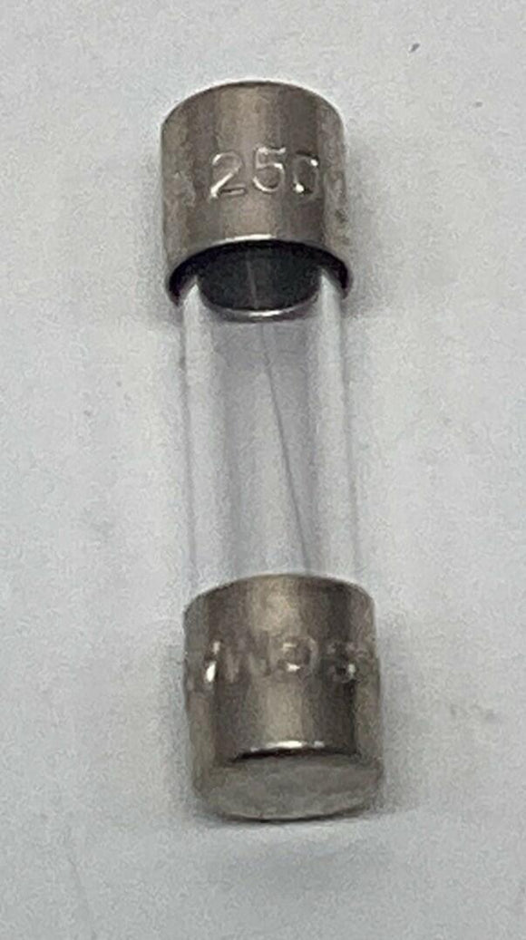 Bussmann GMA-500MA 500MA Buss Glass Fuses 125/250 VAC (5-Pack)