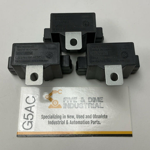 Cornell Dubilier 605QPC250KB8A5L 6uf Capacitor,  Chasis Mount 250VAC (Lot of 3)