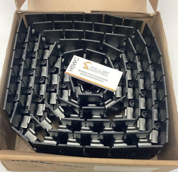 Rexnord 10139412 S815TAB-4.5IN Steel TableTop Chain 4.5" Wide x 1.5" Pitch 10ft