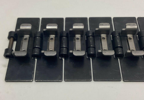 Rexnord 10139412 S815TAB-4.5IN Steel TableTop Chain 4.5" Wide x 1.5" Pitch 10ft