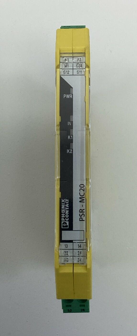 Phoenix Contact PSR-MC20-3NO-1DO-24DC-SC Safety Relay 2700466 24VDC Coil