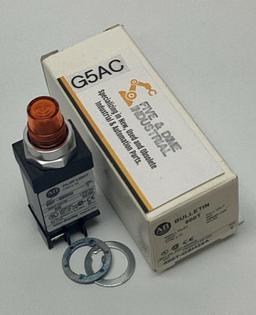 Allen Bradley 800T-QSH24A Amber Small Pilot Light 24V AC/DC Type 4, 13