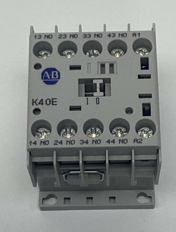 Allen Bradley 700K40E-D Control Relay Auxiliary Contact 4 N.O. 120VAC - 0
