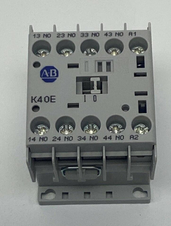 Allen Bradley 700K40E-D Control Relay Auxiliary Contact 4 N.O. 120VAC
