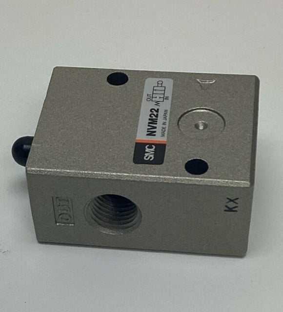 SMC NVM220-N02-00 Pneumatic Mechanical Valve 1/4" NPT