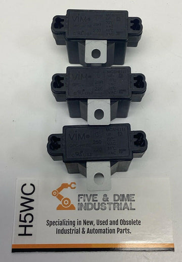 Cornell Dubilier 605QPC250KB8A5CL 6uf Capacitor Chasis Mount 250VAC (Lot of 3)