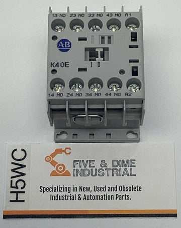 Allen Bradley 700K40E-D Control Relay Auxiliary Contact 4 N.O. 120VAC