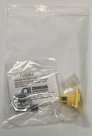 Omega 0316-SM Yellow Type K Thermocouple Panel Mount 1/2" Conduit Kit-5