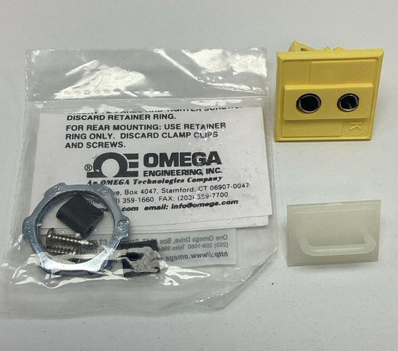 Omega 0316-SM Yellow Type K Thermocouple Panel Mount 1/2" Conduit Kit