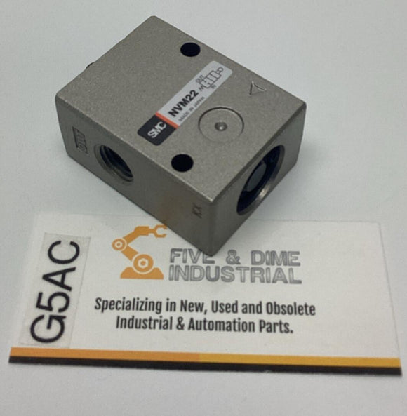 SMC NVM220-N02-00 Pneumatic Mechanical Valve 1/4" NPT