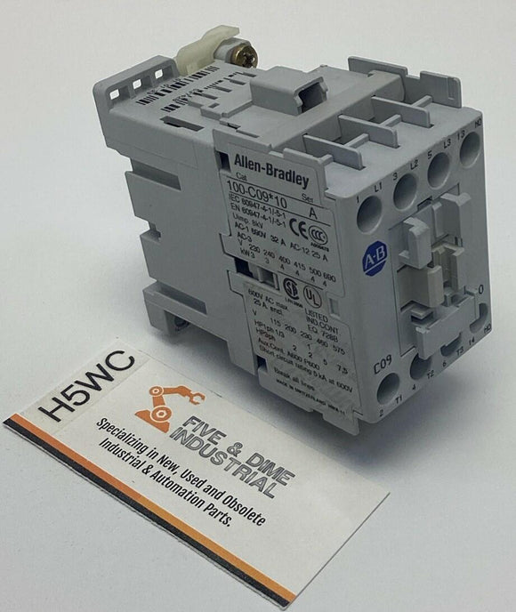 Allen Bradley 100-C12D10 Ser.A Contactor 110/120VAC