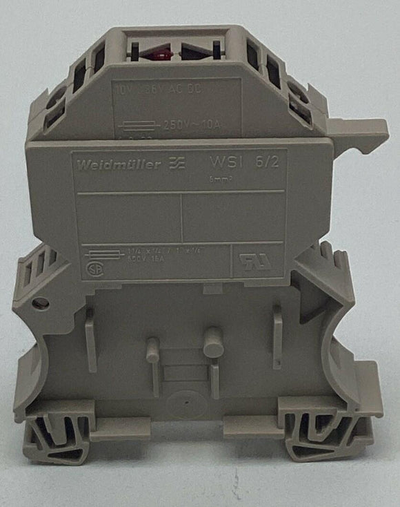 Weidmuller 11014100000 Terminal Blocks WSI 6/2/LD 10-36V AC/DC (Box of 25)