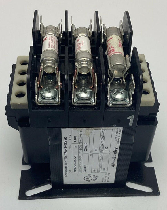 Allen Bradley 1497-B-BASX-3-N Series A Control Circuit Transformer 240/480 V