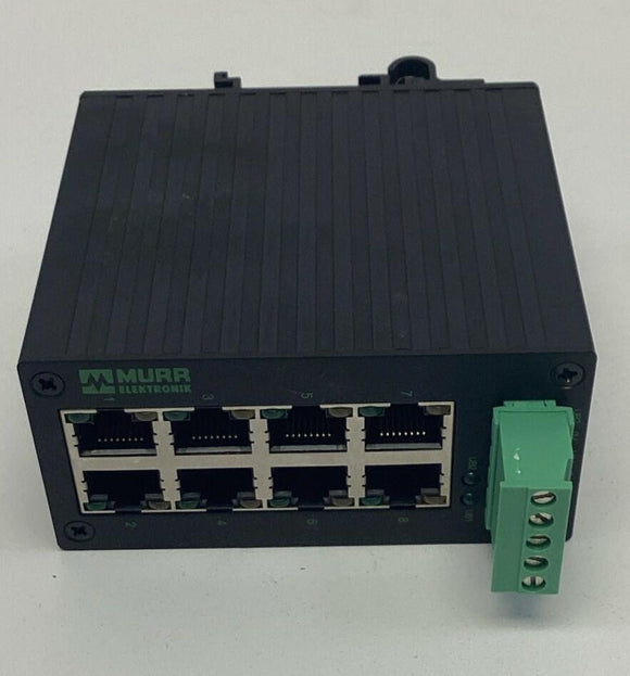 Murr 58171 TREE-8TX 8-Port Unmanaged Network Switch 9-48VDC