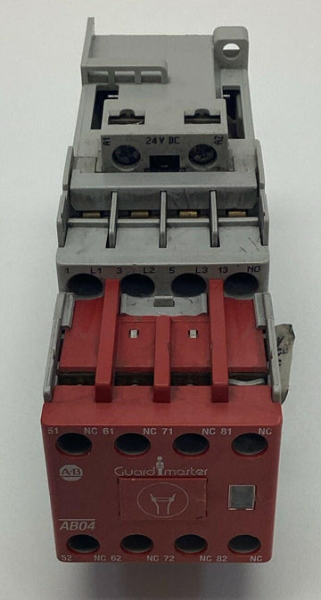 Allen Bradley  100S-C09ZJ14BC Safety Contactor 9-Amp, 600VAC, 24VDC, 24VDC Coil - 0