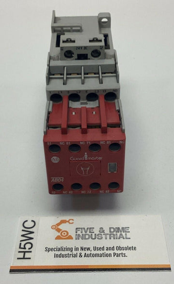 Allen Bradley  100S-C09ZJ14BC Safety Contactor 9-Amp, 600VAC, 24VDC, 24VDC Coil