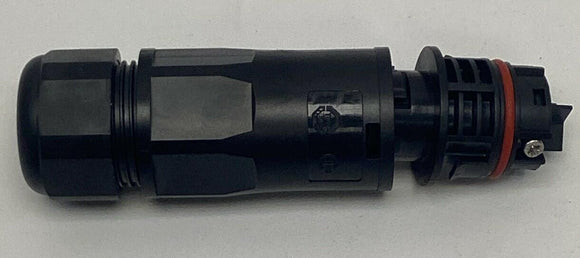 AP-Systems 2300931202 Male AC Cable Connector 10 AWG Screw Terminals 3-Pole