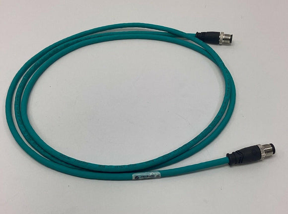 Allen Bradley 1585D-M4TBDM-2 Ethernet Patchcord Straight M/M 2-Meters