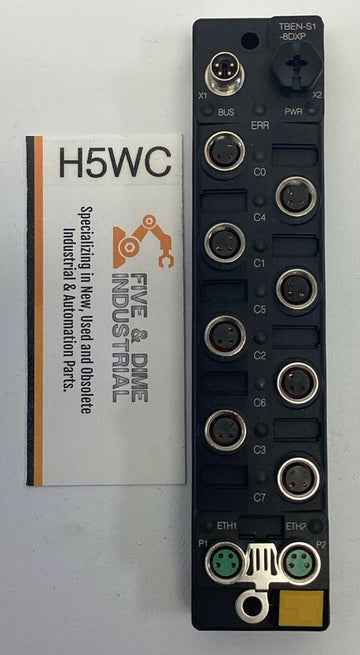 Turck TBEN-S1-8DXP / 6814023 Multi-Protocol I/O Module 8-Channel 18-30VDC