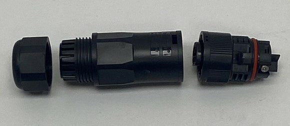 AP-Systems 2300932202 Female AC Cable Connector 10 AWG, Screw Terminals