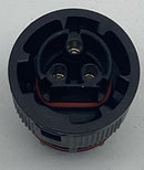 AP-Systems 2300932202 Female AC Cable Connector 10 AWG, Screw Terminals-4