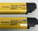 Keyence GL-R20H Safety Light Curtain GL-R16H-T / GL-R16H-R-4