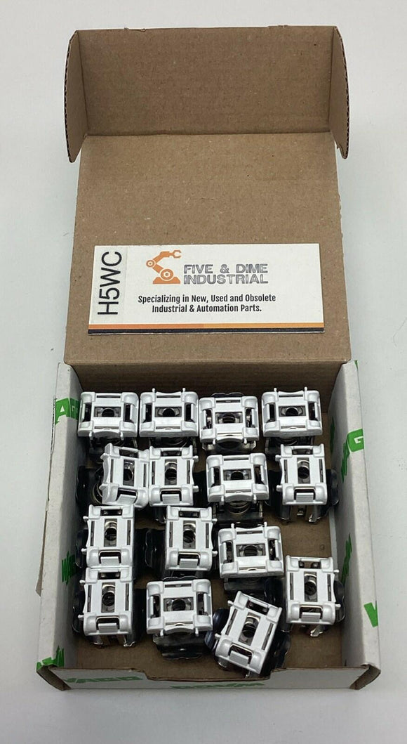 Wago 790-216 Shield Clamping Saddle for DIN Rail Blocks (Box of 15)