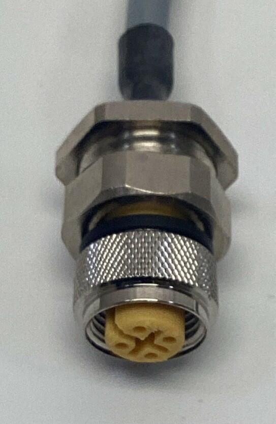 Turck FKM-4.4-0.5/S717 / U0987-83 Front Mount Receptacle M12, 4-Wire