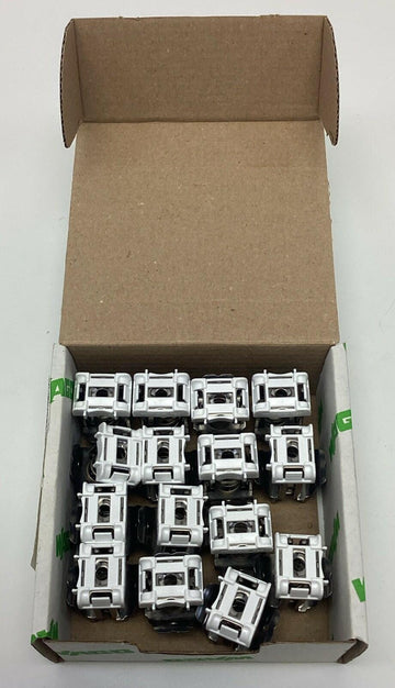 Wago 790-216 Shield Clamping Saddle for DIN Rail Blocks (Box of 15) - 0