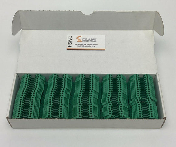 Allen Bradley 1492-J3-G Green Terminal Blocks 1-Pole, Green (Box of 100)