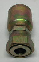 Parker 1JS43-16-16 1" ID Hose Crimp x 1" Female Swivel Seal-Lok (2-Pack)-4