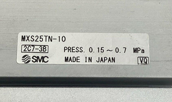 SMC MXS25TN-10  10mm Stroke, 25mm Guided Slide Table Cylinder Double-Acting
