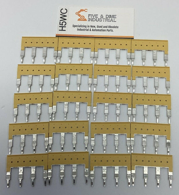 Weidmuller 1633220000 ZQS 2.5/4 4-Position Terminal Jumper (Box of 20)