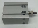 SMC CU20-15D  Compact Pneumatic Cylinder 20mm Bore, 15mm Stroke , Double-Acting-5