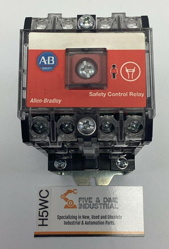 Allen Bradley 700S-DCP1020Z24 Safety Control Relay 24VDC Coil