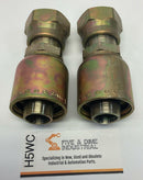 Parker 1JS43-16-16 1" ID Hose Crimp x 1" Female Swivel Seal-Lok (2-Pack)-1